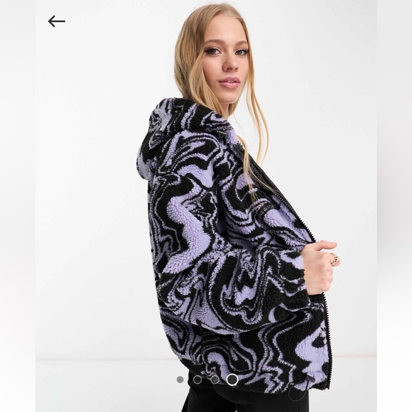 ASOS Design Zip-up Fleece - Picture 3 of 8